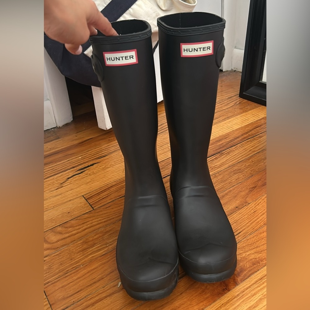 Hunter Boots Black Matte